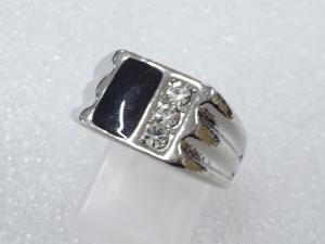 エナメル　クリスタル　指輪(16号)